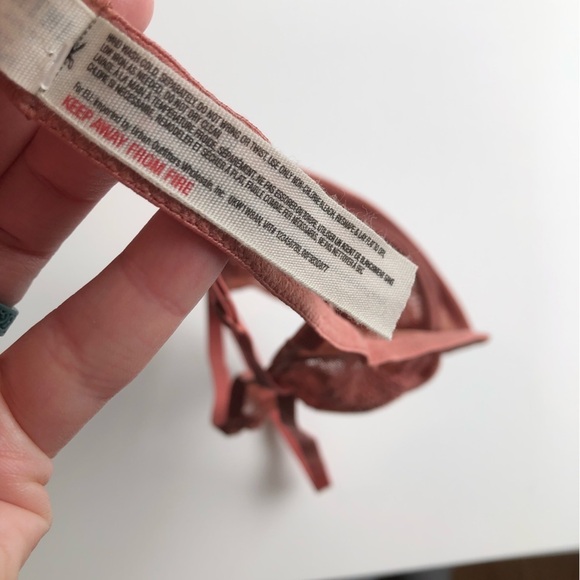 Free People Bra Triangle Lace Copper 32A New - Picture 5 of 7